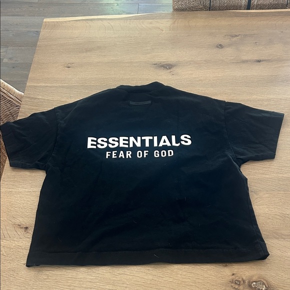 Fear of God Essentials Black Tee - Picture 5 of 5